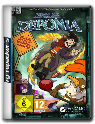 Chaos On Deponia v1.1.4.2273 (2012) [RePack, ] от R.G. Repacker&#39;s