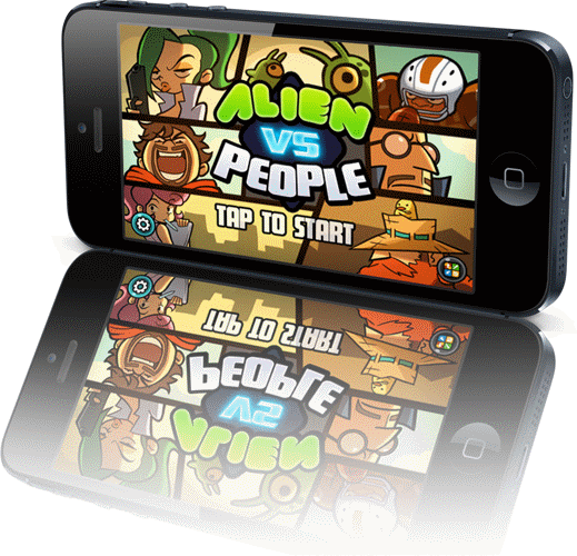 ALIEN VS PEOPLE [1.1, Файтинг, iOS 4.3, ENG]