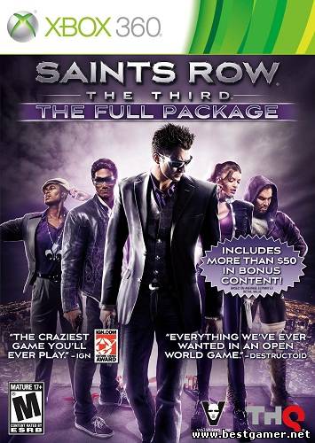 [XBOX360] Saints Row: The Third - The Full Package (2012) Лицензия [ Region Free] [RUS] [LT+ 2.0]