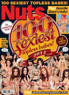 100 sexiest topless babes 2012 (Nuts 08 2012 / UK)