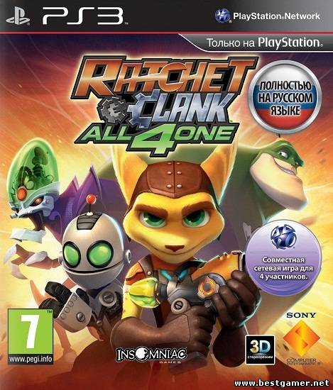 Ratchet & Clank: All 4 One [RUS&#92;ENG] [Repack] [4хDVD5]