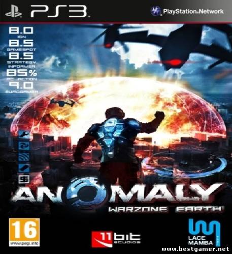 [PS3] [PSN] Anomaly Warzone Earth [PAL] [RUS&#92;ENG] [Repack] [1хCD]