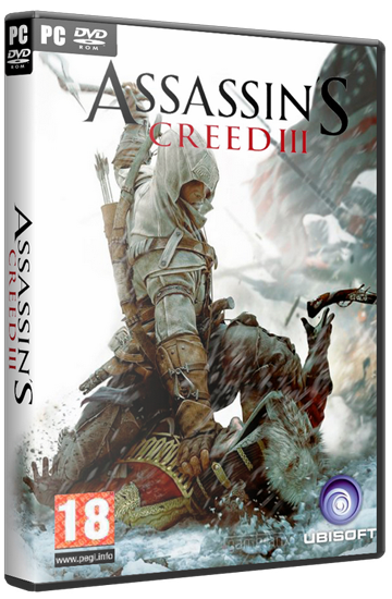 Assassin&#39;s Creed III (Ubisoft) (Multi3/RUS) [L] 4xDVD5