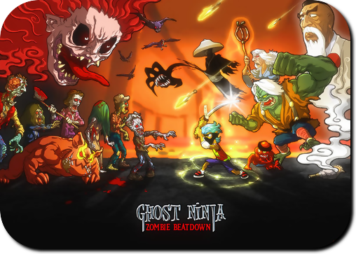 [SD] Ghost Ninja: Zombie Beatdown [1.1.5, Платформер, iOS 4.0, ENG]