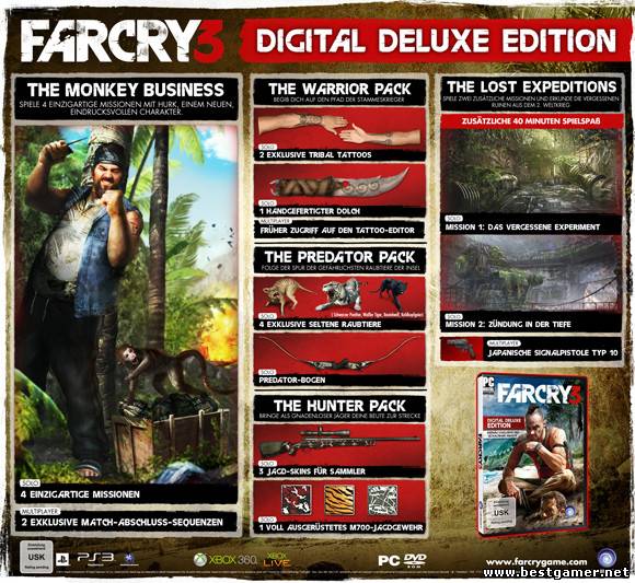 Far Cry 3 The Lost Expeditions Deluxe Edition Retail Multi5 Incl Crack