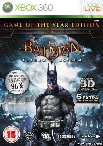 [XBOX360] Batman: Arkham Asylum - Game of the Year Edition (Region Free)