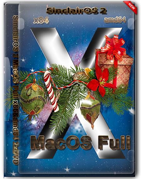 SinclairOS 2 MacOS Full x86/amd64 (2xDVD/RUS) (2012)