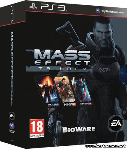 Mass Effect: Trilogy Edition [PS3] [ENG] [USA] [4.30] (2012)