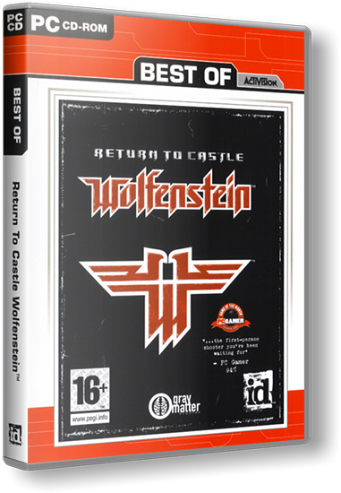 Return To Castle Wolfenstein. GOTY Edition (Activision, Inc.) (RUS) [RePack] от Corsar