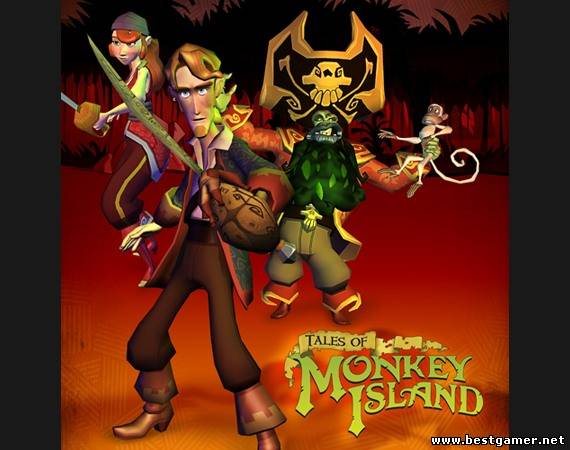 Tales of Monkey Island - Chapter 1-5 (2011) [PSN] [FULL][USA][RUS] [3.55][4.21][4.30]