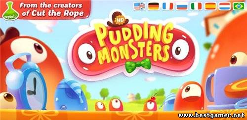 [Android 1.6+] Pudding Monsters HD (1.0.2) [Puzzle] [2012 г., RUS]