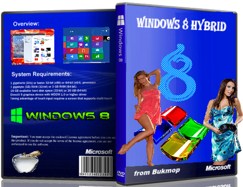 Windows 8 Hybrid [2in1] [x86-x64] by Bukmop [Ru]