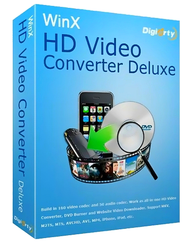 WinX HD Video Converter Deluxe v3.12.5 build 20121210 Final *NEW KEY* (2012) Русский + Английский