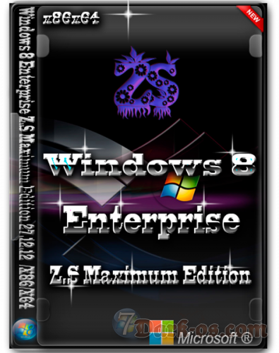 Windows 8 Enterprise Z.S Maximum Edition 27.12.12 (x86+x64) [RUS]