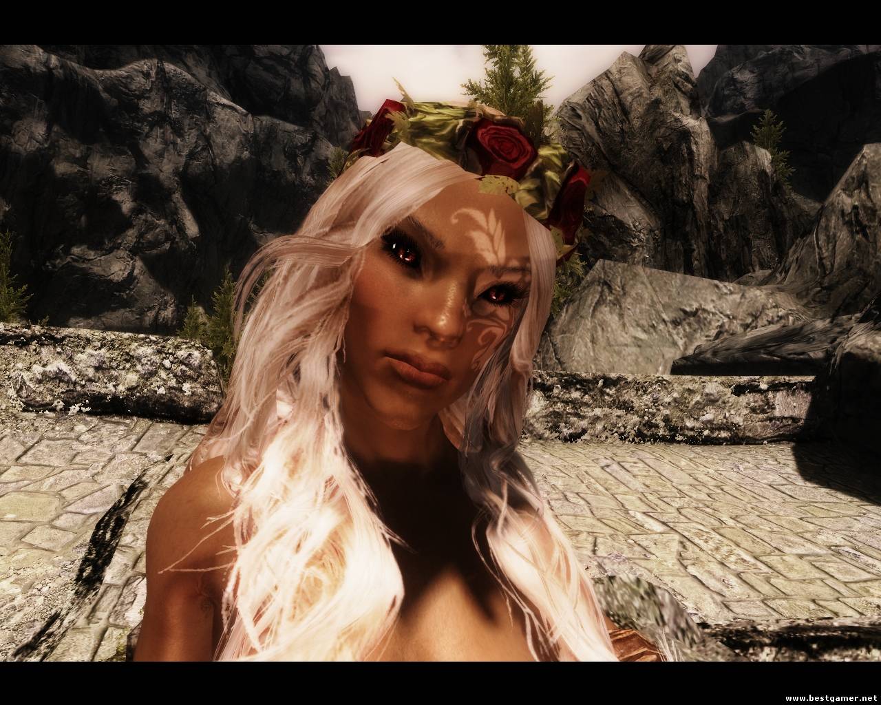 TES V: Skyrim » (Боевые раскраски / Female + Male Face Tattoo Warpaint)