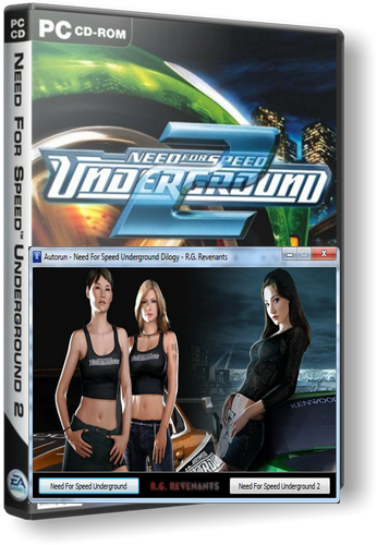 Need For Speed Underground - Dilogy [En/Ru] (RePack) 2003 - 2004 &#124; R.G. Revenants