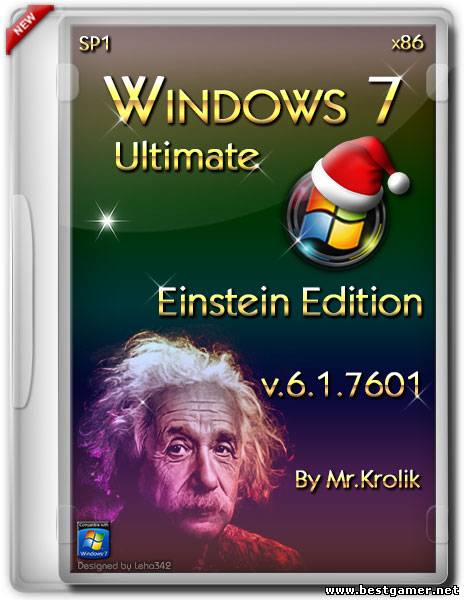 Windows 7 sp1 х86 Einstein Edition 6.1.7601 by Mr.Krolik (Rus) (2013)