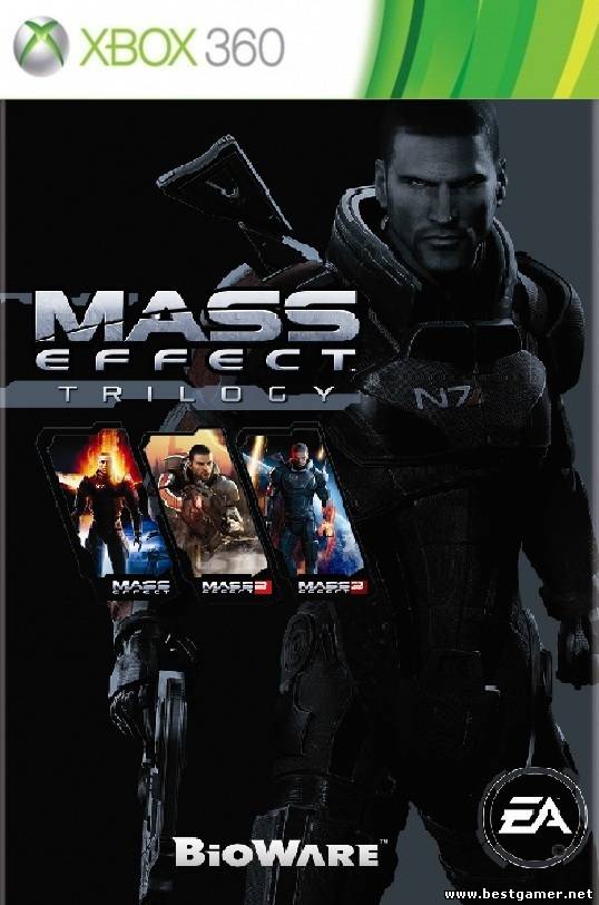 (Xbox 360)Mass Effect Trilogy (Трилогия)эксклюзив от bestgamer.net