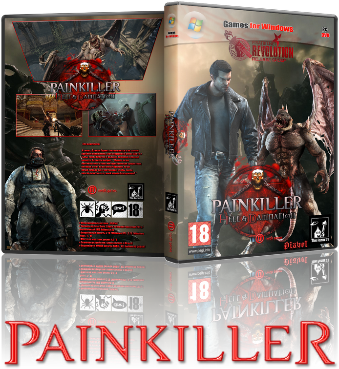 Painkiller Hell & Damnation (v1.0u1 + 3 DLC) (2012)RePack от R.G. REVOLUTiON