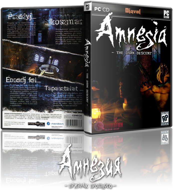 Amnesia The Dark Descent +DLC &quot;Justine&quot; (v.1.2.1) (2010) RePack от R.G. REVOLUTiON