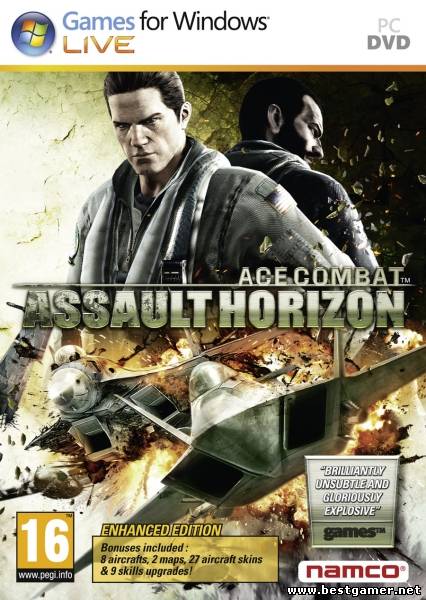 Ace Combat: Assault Horizon. Enhanced Edition (Namco Bandai) (MULTi9&#124;RUS) [DL&#124;Steam-Rip]