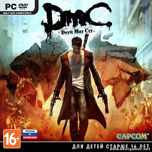 DmC.Devil May Cry + 1 DLC (1С-СофтКлаб) (RUS &#92; ENG) (2xDVD5 или 1xDVD9) [Repack] от Fenixx