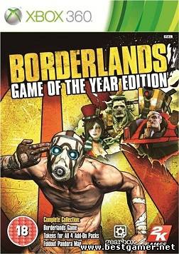 Borderlands: Game Of The Year Edition Add-On Packs [xbox 360] [Region Free] [eng] (2010)