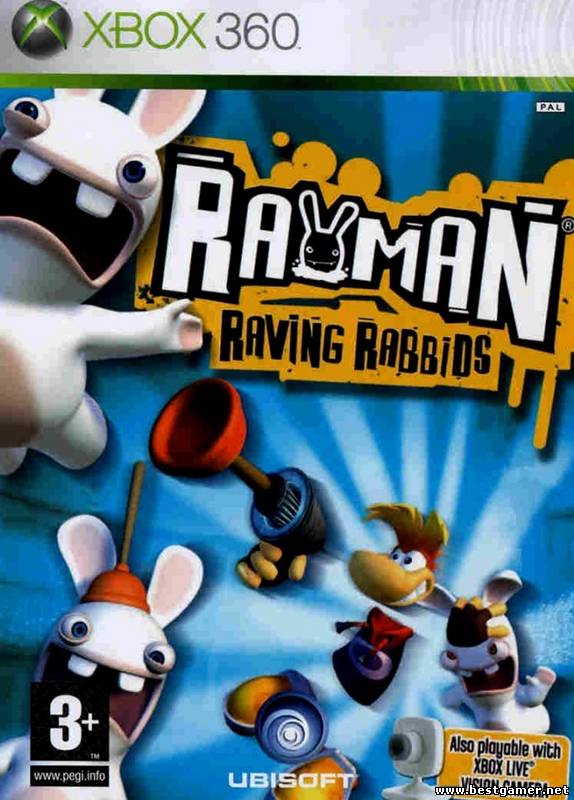 Rayman Raving Rabbids [GOD / RUS]