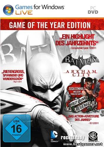 Batman: Arkham City - Game of the Year Edition (Warner Bros. Interactive) (RUS &#124; ENG) [RePack] от R.G. Revenants