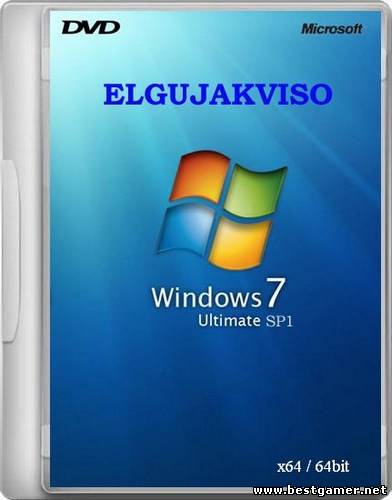 Windows 7 Ultimate SP1 Elgujakviso Edition -v2 [x64] [2013] [RUS]