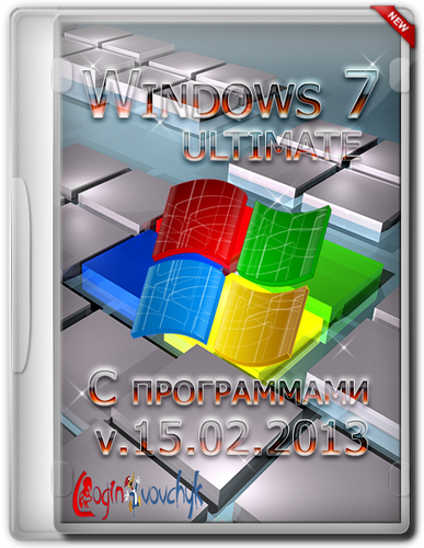 Windows 7 Ultimate SP1 by Loginvovchyk (Февраль) (x86) [15.02.2013, RUS]