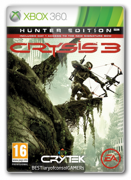 (XBOX-360)Crysis 3: Hunter Edition (2013) [PAL/NTSC-U] [ENG]LT+ 2.0  от  BESTiaryofconsolGAMERs