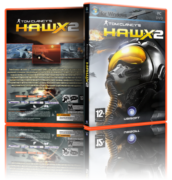 Tom Clancy&#39;s H.A.W.X. 2  (RUS) [L] 2xDVD5