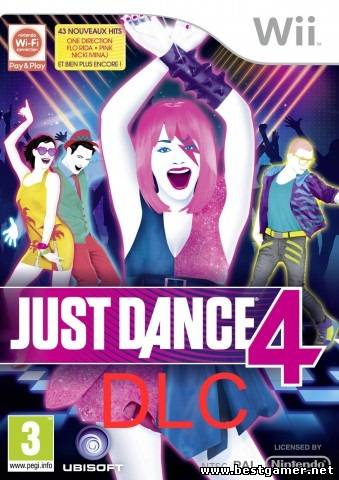 Just Dance 4 DLC Хак [Wii] [PAL/NTSC] (2012)