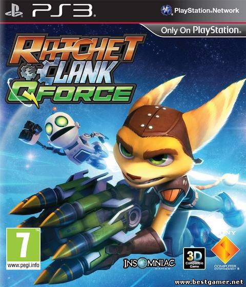 Ratchet & Clank: QForce [PS3] [RUS] [PAL] (2012)