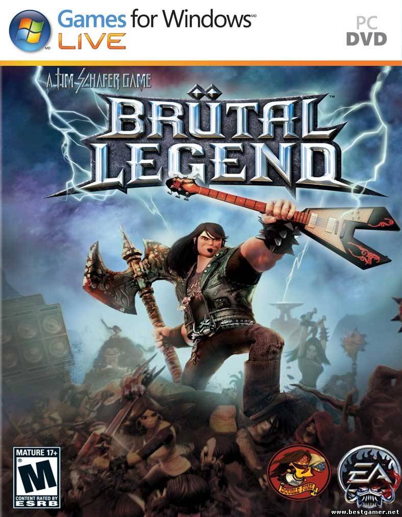 Brutal Legend (Double Fine Productions)Green Edition (RePack)+(3DLC)  от R.G.BestGamer.net