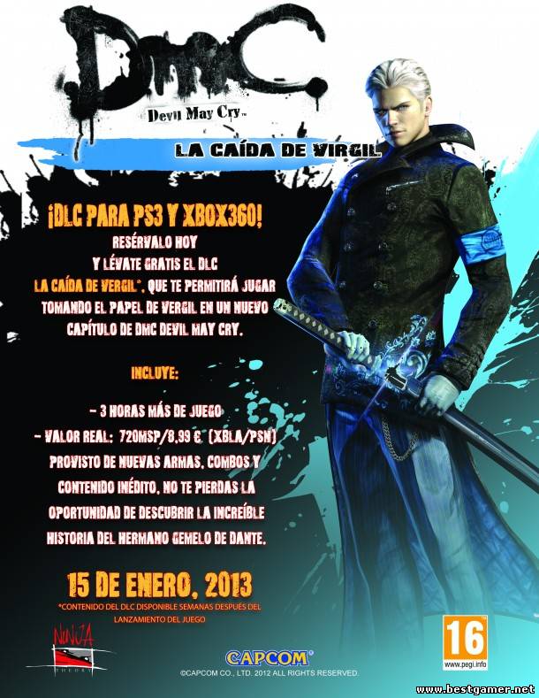 [DLC] DmC: Devil May Cry - Vergil&#39;s Downfall (MULTi) [L&#124;Steam-Rip]