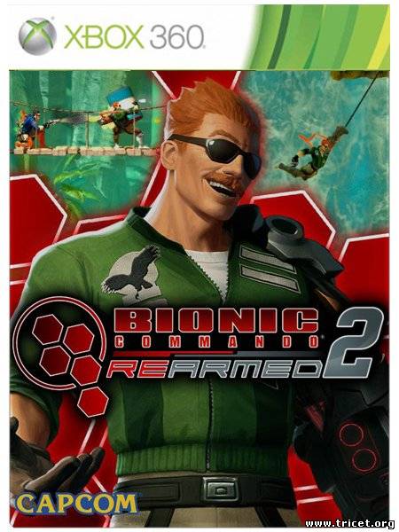 [XBOX360] Bionic Commando: Rearmed 2 [Region Free][2011/ENG] +карты