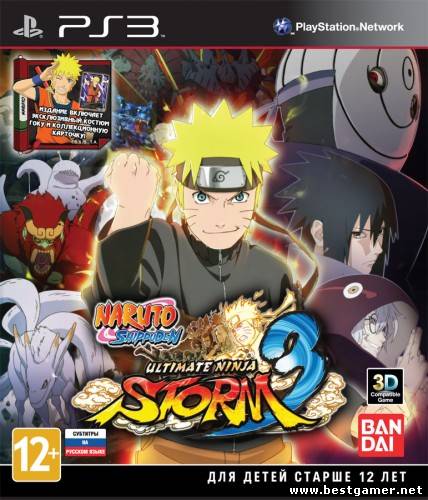 Naruto Shippuden: Ultimate Ninja Storm 3 [FULL] [RUS][3.41/3.55/4.30]