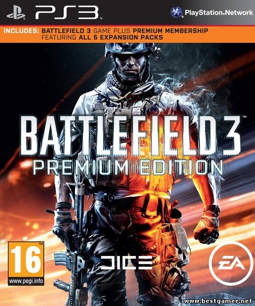 Battlefield 3: Premium Edition (2012) PS3 + End Game + Patch 1.09 [FULL]