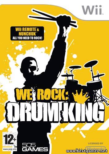 We Rock: Drum King [Wii] [PAL] [Multi 5] (2009)