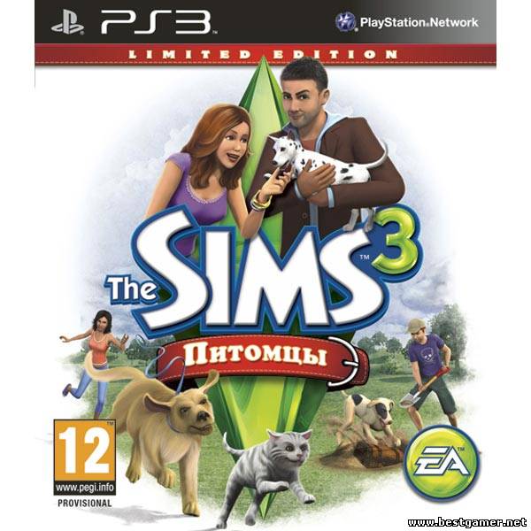 The Sims 3: Pets [Русский] (2011) [PS3]