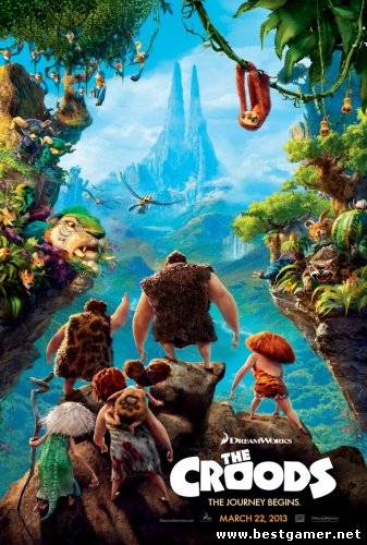 Смотреть он-лайн-Семейка Крудс / The Croods (2013) HDRip