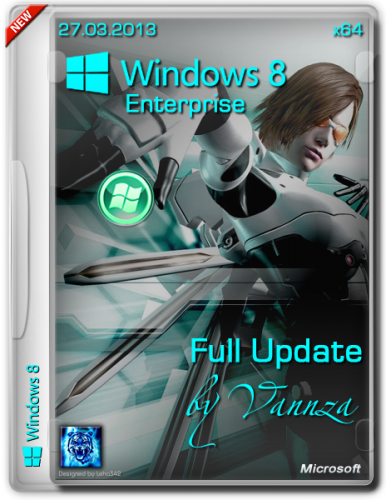 Windows 8 Enterprise Full Update by Vannza (x64) [27.03.2013, Rus]