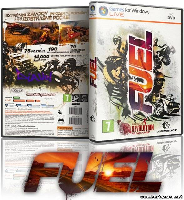 Fuel (v.1.0) (2009) [RePack, RU (Cars / Motorcycles), 3D] (от R.G. REVOLUTiON)