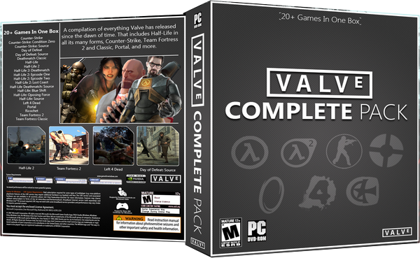 Valve Complete Pack Plus (Valve Software) (RU&#92;EN&#92;MULTi23) [RePack]