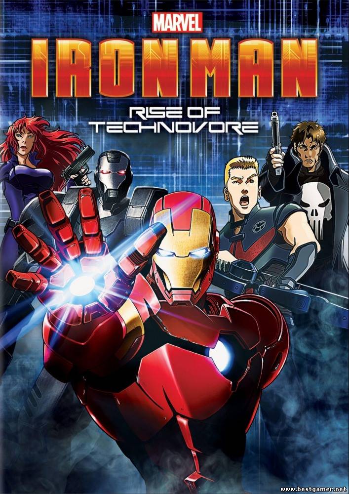 Железный Человек: Восстание Техновора /Iron Man: Rise of Technovore(2013),BDRip (720p)