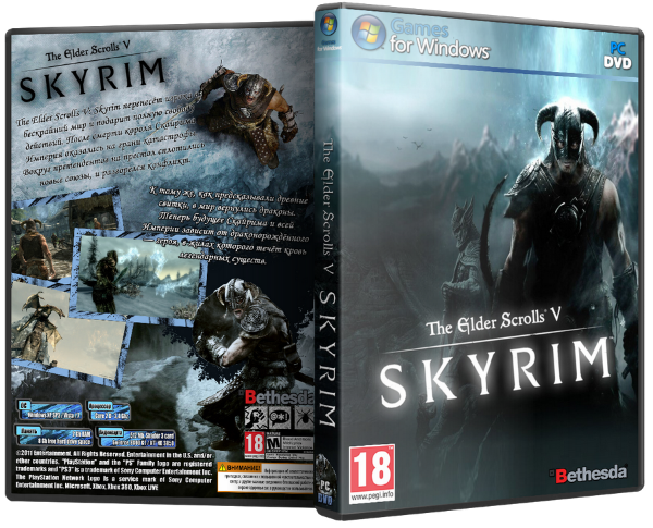 The Elder Scrolls V: Skyrim [MegaMod's Edition Pack + 4 DLC] (2011) PC | RePack oт Аронд