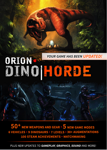 ORION: Dino Horde (ENG) (L)  [Steam-Rip] от R.G.BestGamer.net