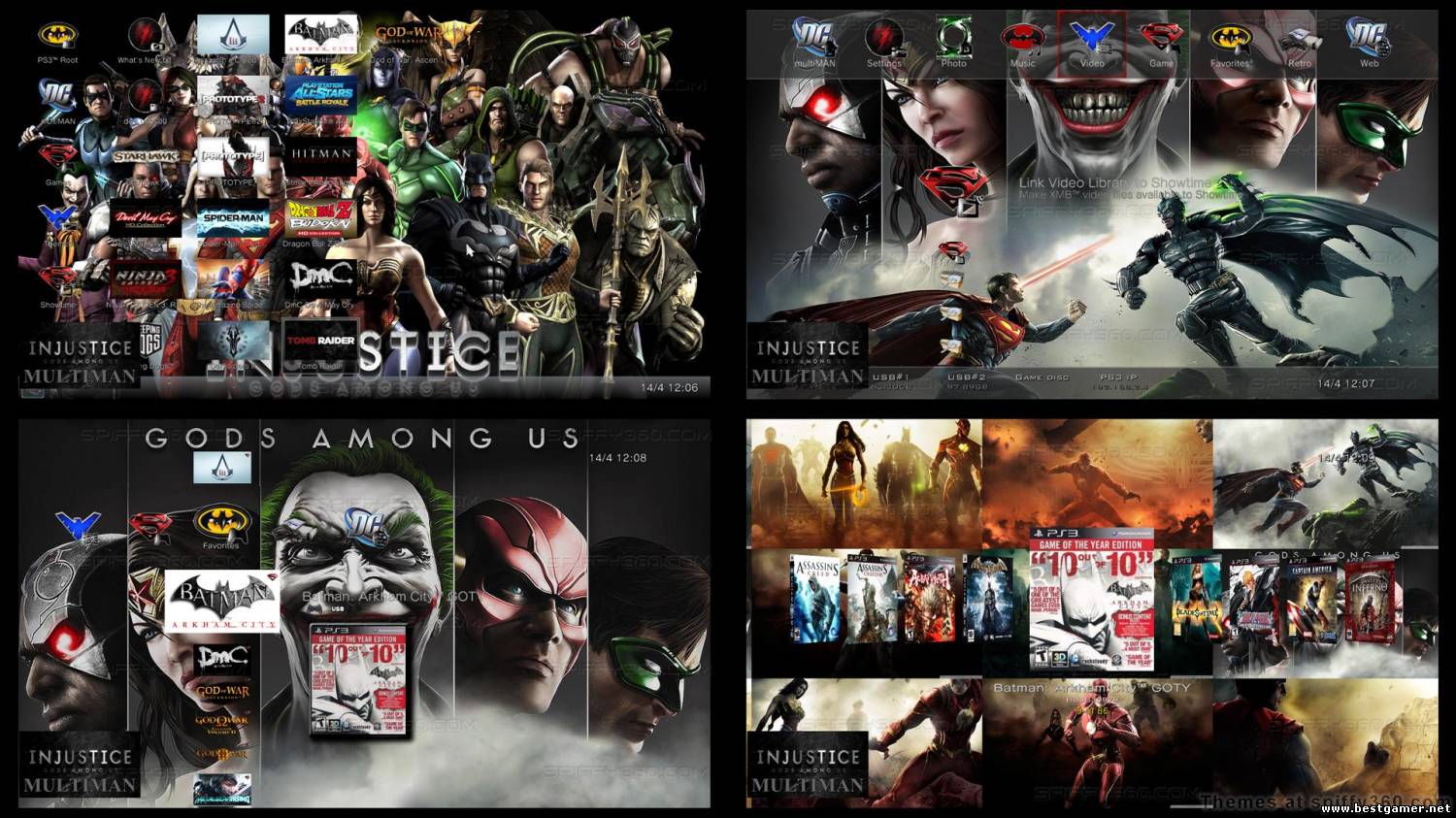 [PS3 THEME] INJUSTICE GODS AMONG US